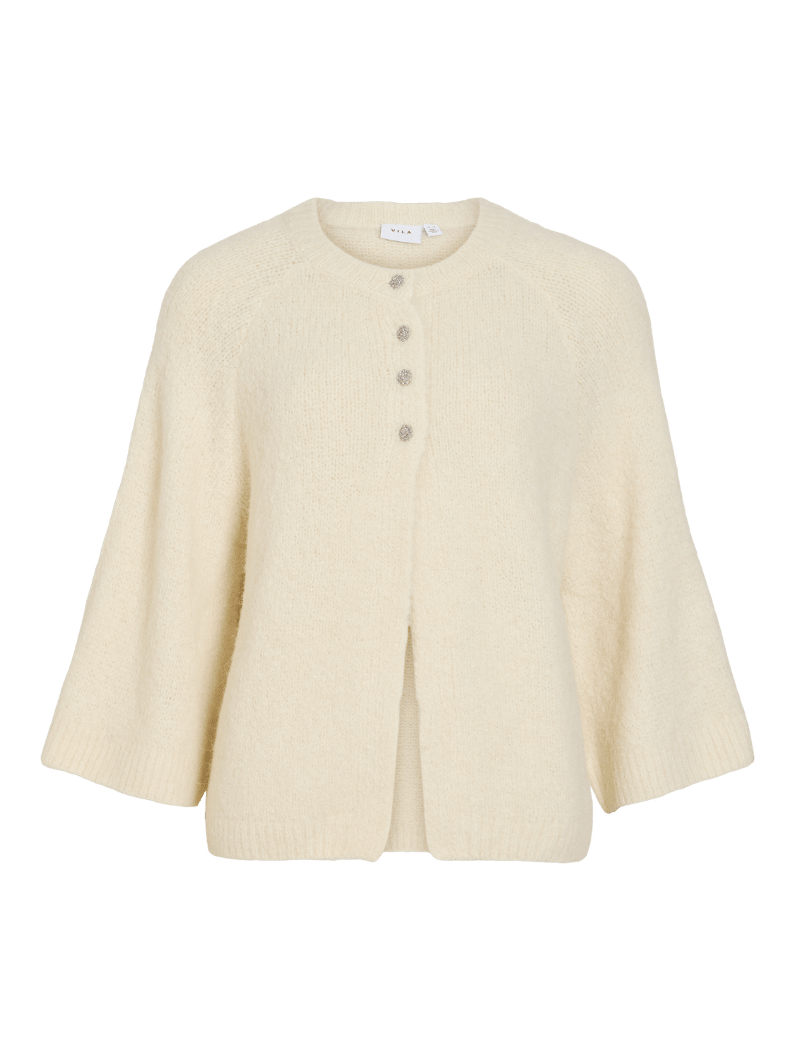 VIBOWS Knitted Cardigan - Birch - VERO MODA & VILA Bergvik